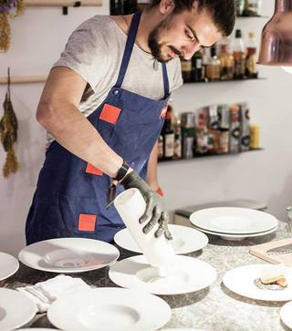 Alex Petricean Chef of Maize farm to table in Bucharest